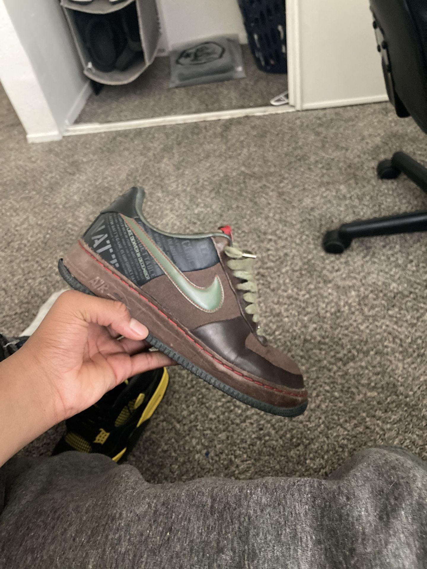 Air Force 1 Supreme Natt Original Six (2007