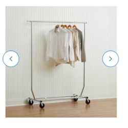 Chrome Steel Rolling Rack 