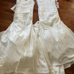 2 Identical Wedding Dresses New With Tags