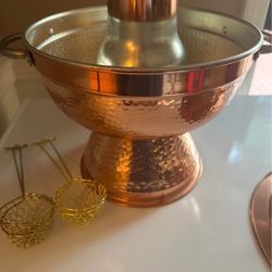 Vintage Copper Hotpot
