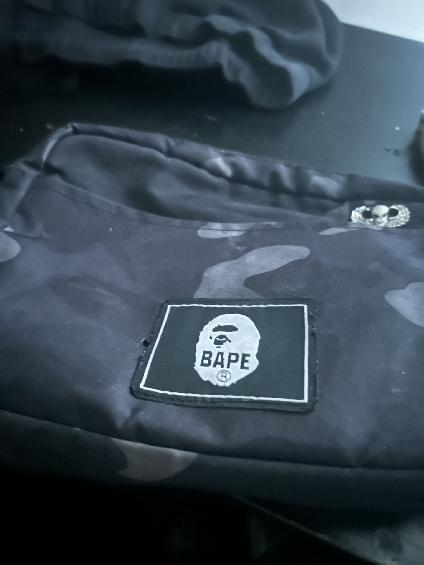 Black Bape Shoulder Bag