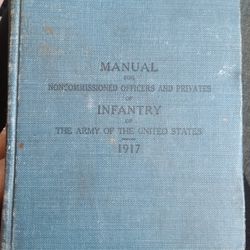 Antique Manual For Non-commissioned  Officers...