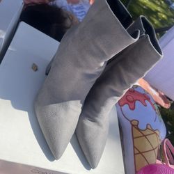 Calvin Klein Grey Boots 