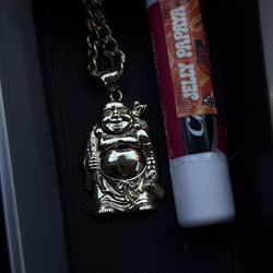 Gold Bhudda Pendant