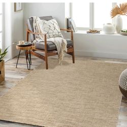 8’x10’ Outdoor Indoor Beige Rug 