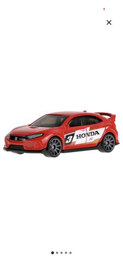 Hot wheels 2018 Honda civic type r red car JDM