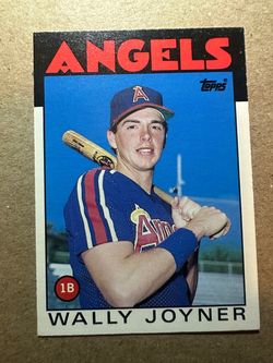 1986 Topps Wally Joyner