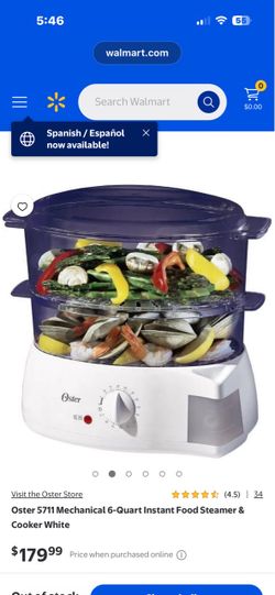 Oster 5711 6-Quart Food Steamer & Cooker