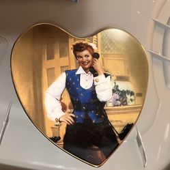 I Love Lucy Collectible Plate - Chatter Box