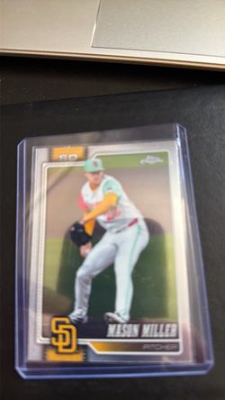 Mason Miller Topps Chrome San Diego Padres Baseball Card