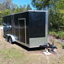Alfa Fargo Enclosed 7X16TA Trailer  (Extended Height)