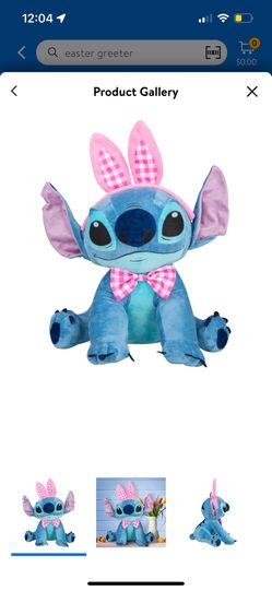 Stitch Easter greeter