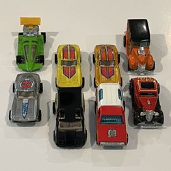 Vintage 1980’s Hot Wheels HiRakers Lot Of 8 Cars Loose