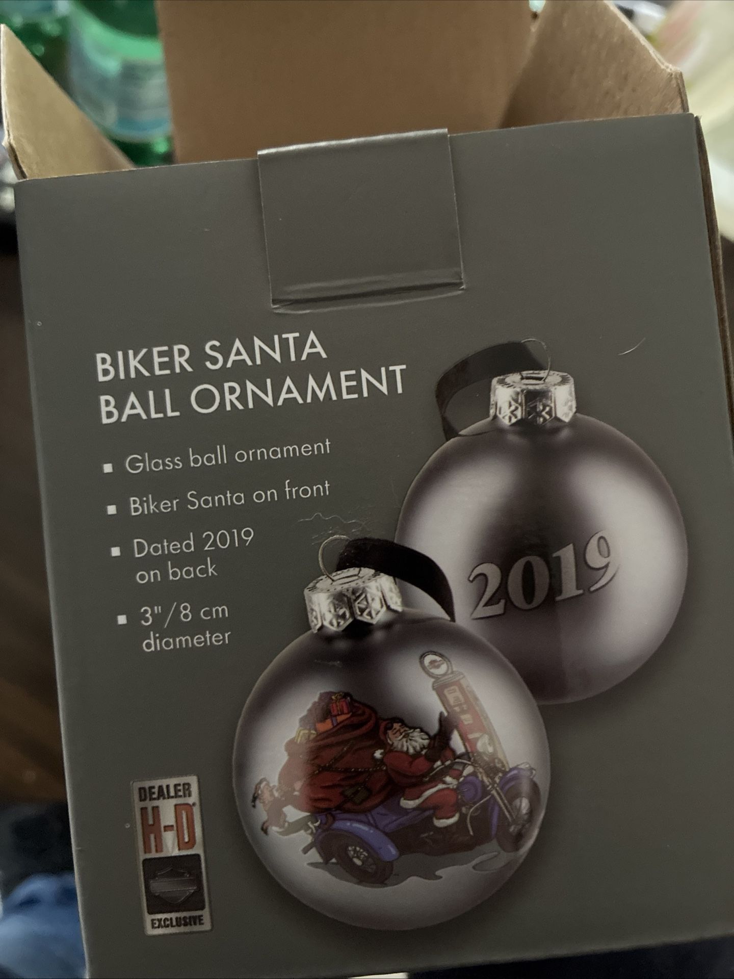 2019 Harley Davidson Christmas Ornament