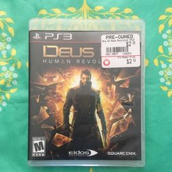 Deus Ex Human Revolution - PS3 Game