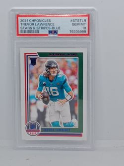 Trevor Lawrence PSA 10 rookie card