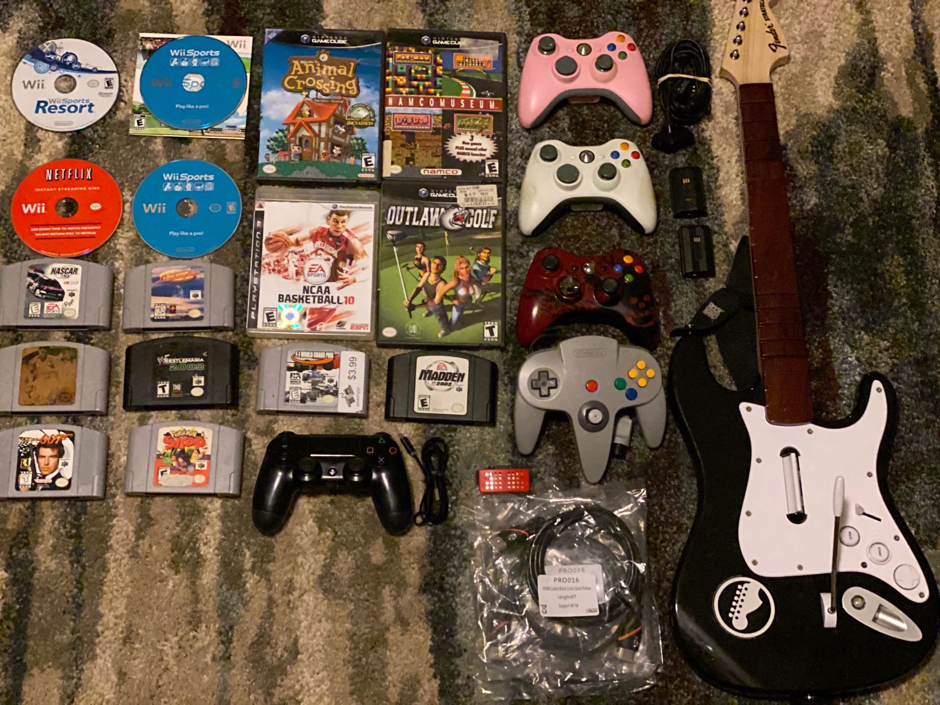 Games,controllers and accessories