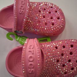 Bedazzled Toddler Crocs