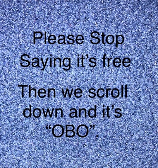 Posting Again! Please People Re-post/List.