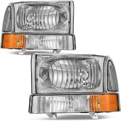 1(contact info removed) Ford F250 | F350 | F450 | F550 | Super Duty | Excursion Headlights Assembly Chrome Housing