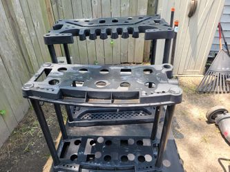 (2) 2-TIER GARDEN TOOL ORGANIZERS