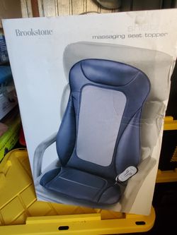 Brookstone Massaging Seat Topper