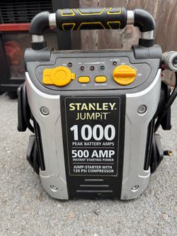 STANLEY J5C09 Jump Starter w/ Air Compressor — $40 FIRM