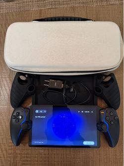 Like New PS Portal with Case and Grip
