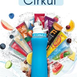 Cirkul Bottle  32oz Stainless Steel + Sweet Tea Cartridge
