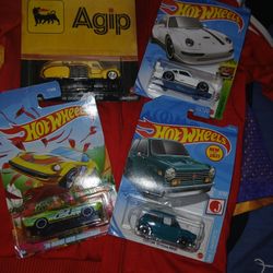 4x Hot Wheels Cars Factory Sealed