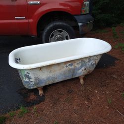 Old Claw Foot Tub Made In Baltimore Md Early 1900