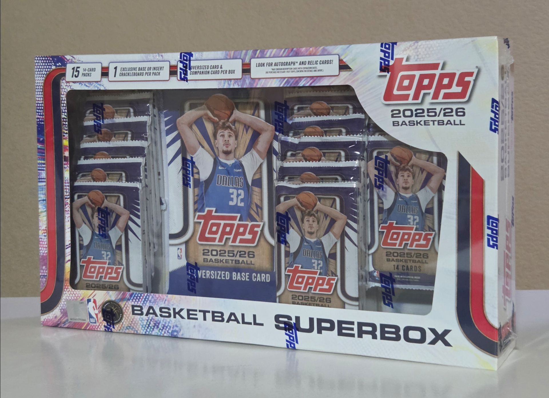 Topps NBA Superbox 2025/26, sealed