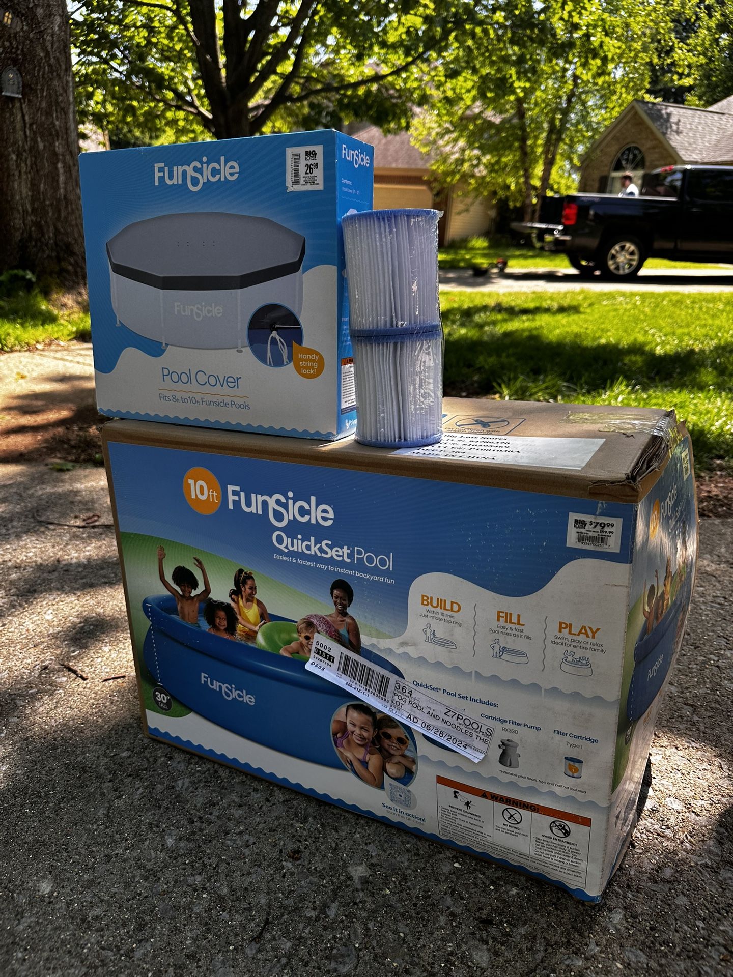Fun Sickle Quickset Pool 10ft.