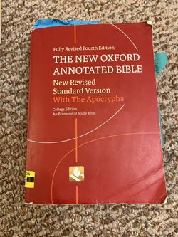 The New Oxford Annotated Bible 