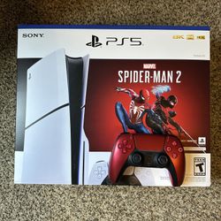 PlayStation 5 Slim Blu-ray (Spiderman2 Bundle)