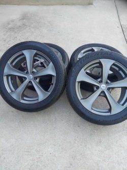 RIMS WHEELS, SUBARU ,  255/45/18 BOLT PATTERN 5X100