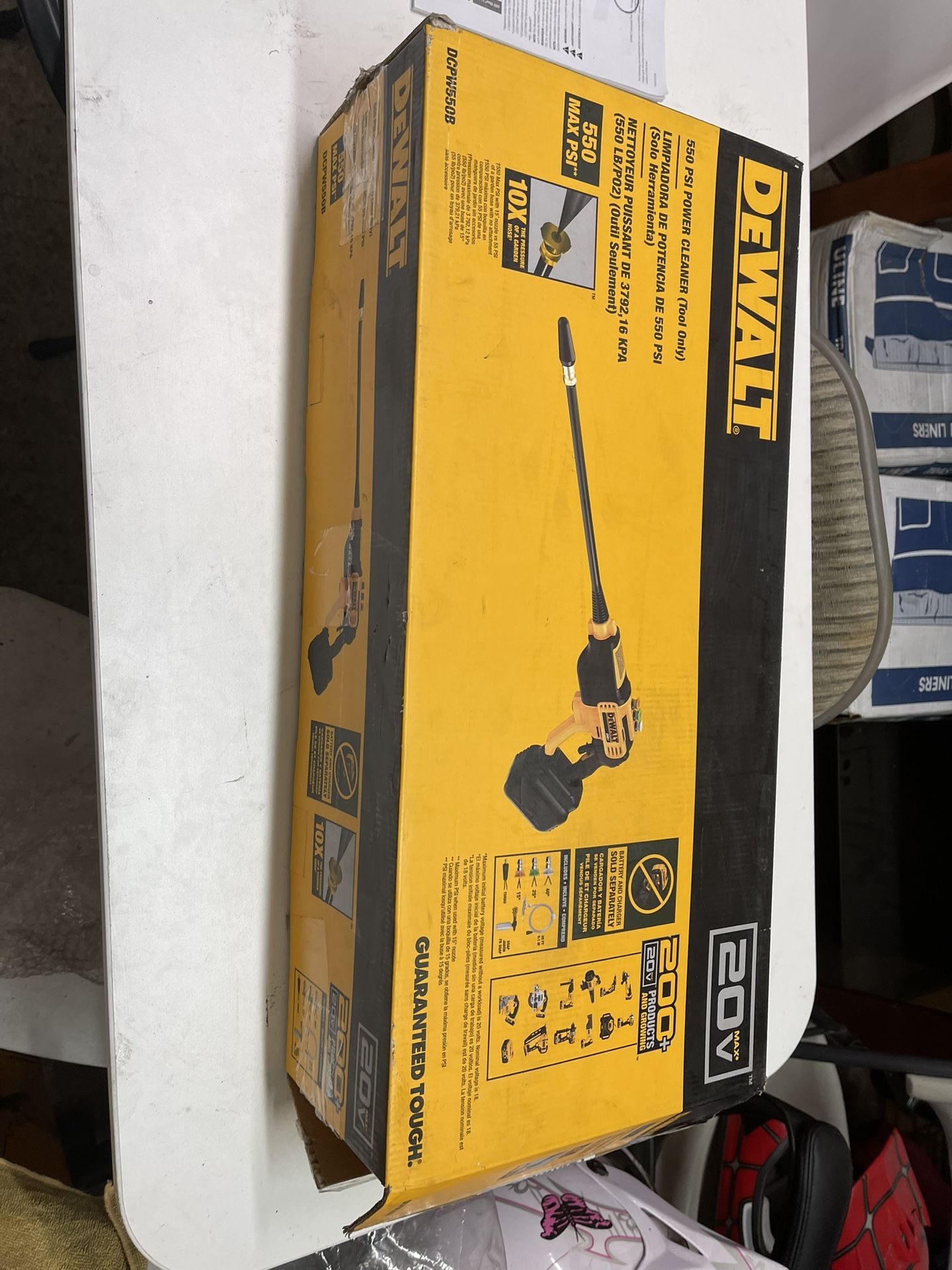 dewalt 5 ah 500 psi power cleaner