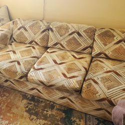 Mid Century Modern Sofa. Baughman Thayer Coggin Era Vintage Velvet Sofa. Statement Piece