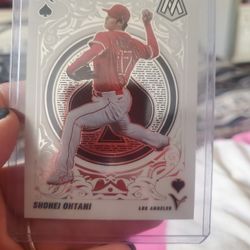 Shohei Ohtani Baseball Card
