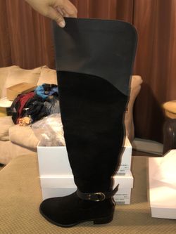 Thigh High Black JustFab Boots