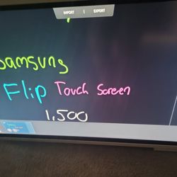 Samsung Flip 55" WM55H Interactive Pro