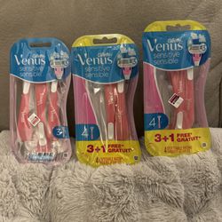 3 Packages Of Venus Sensitive All 3/$10