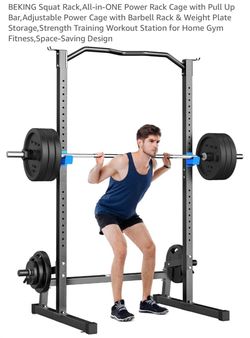 New squad rack also really good so you can do bench press