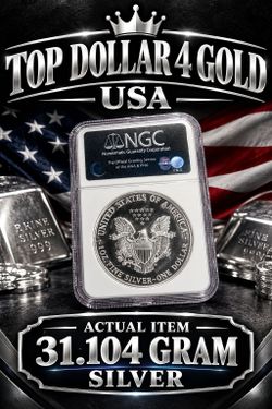 Top Dollar 4 Gold USA – American Silver Eagle Coin $79 O.B.O. | FREE XRF Scan