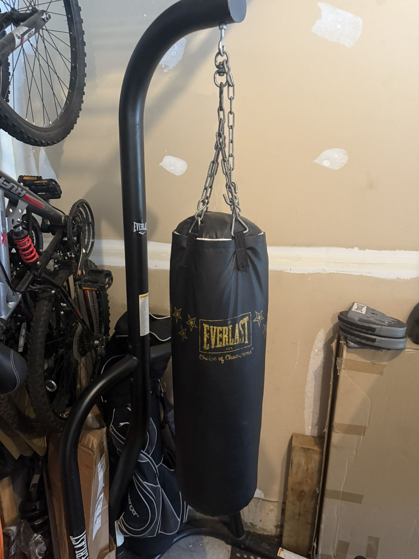 Heavy Bag with Stand