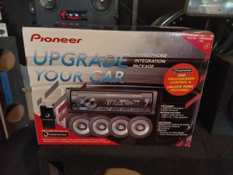 PIONEER SPEAKERS AND RADIO PACKAGE!! NEW!! ONE YEAR WARRANTY!!