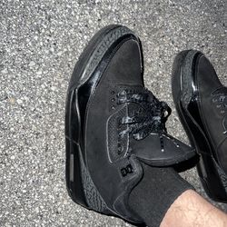 Jordan 3s Black cat