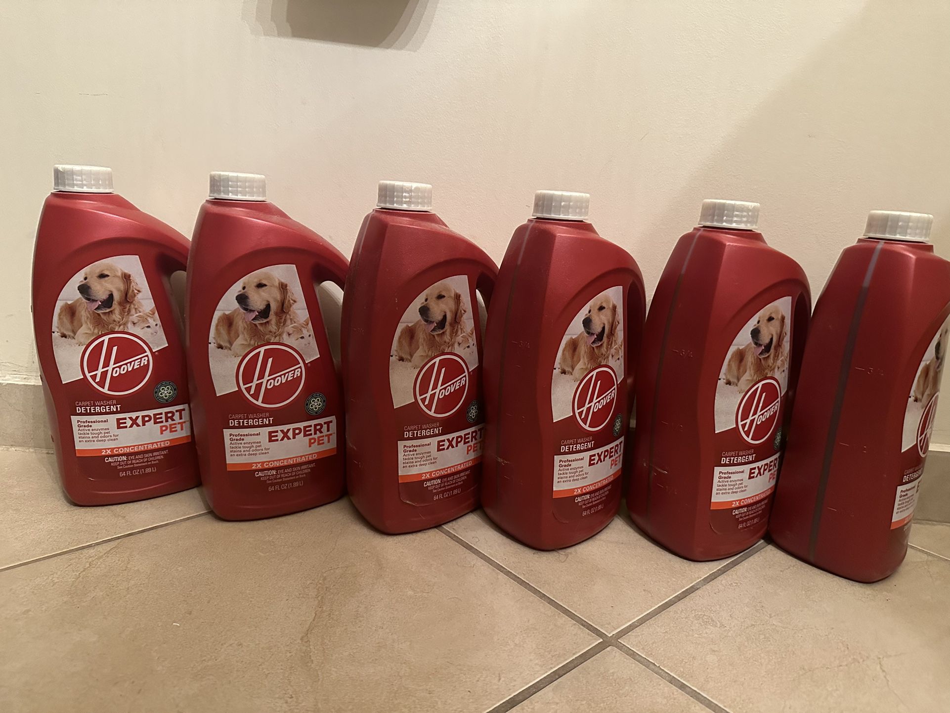 6 Hoover Carpet Washer Detergent 