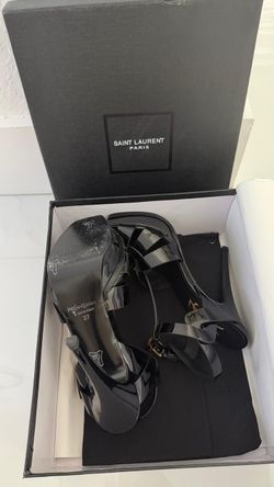 Yves Saint Laurent Black Heels