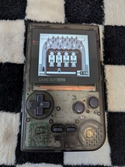 Gameboy pocket with IPS screen mod